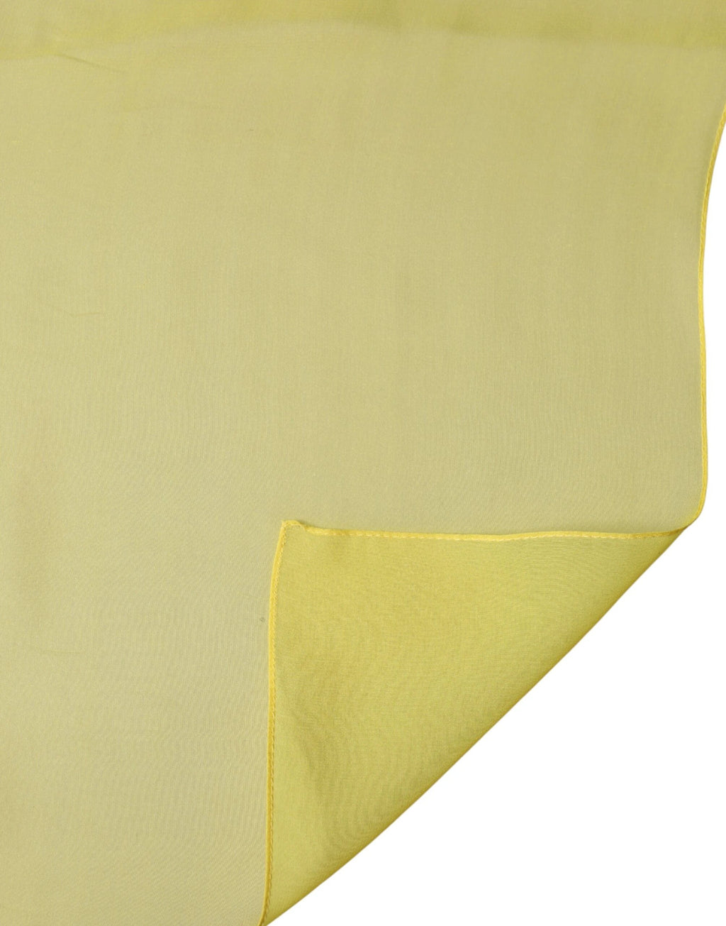 Dolce & Gabbana Yellow Silk Stole Neck Wrap Shawl Men 200cm x 130cm Scarf by Dolce & Gabbana
