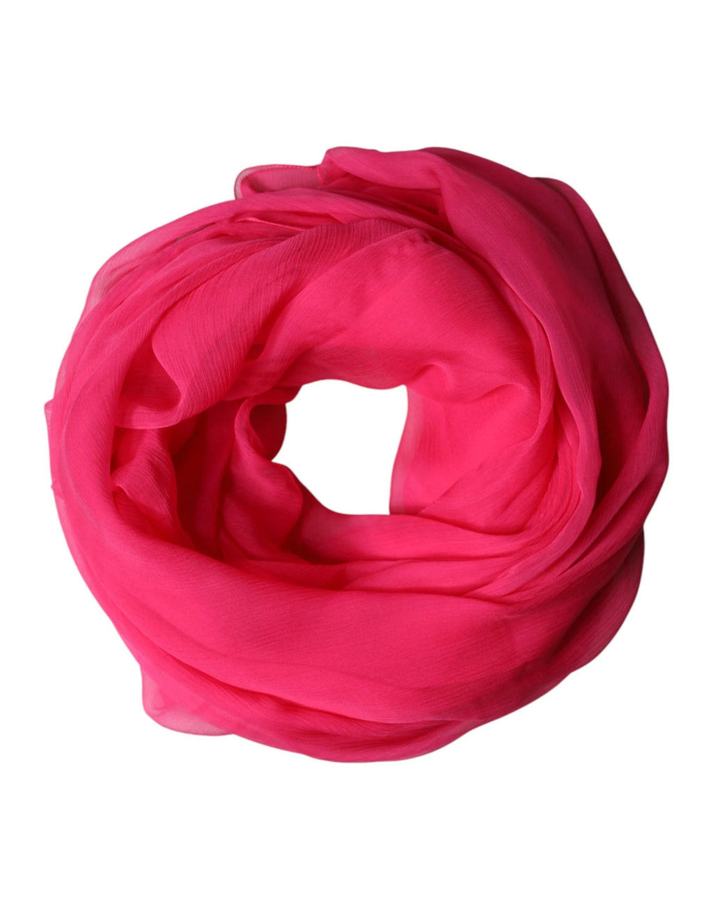 Dolce & Gabbana Pink Silk Stole Neck Wrap Shawl Men 174cm x 128.5cm Scarf by Dolce & Gabbana