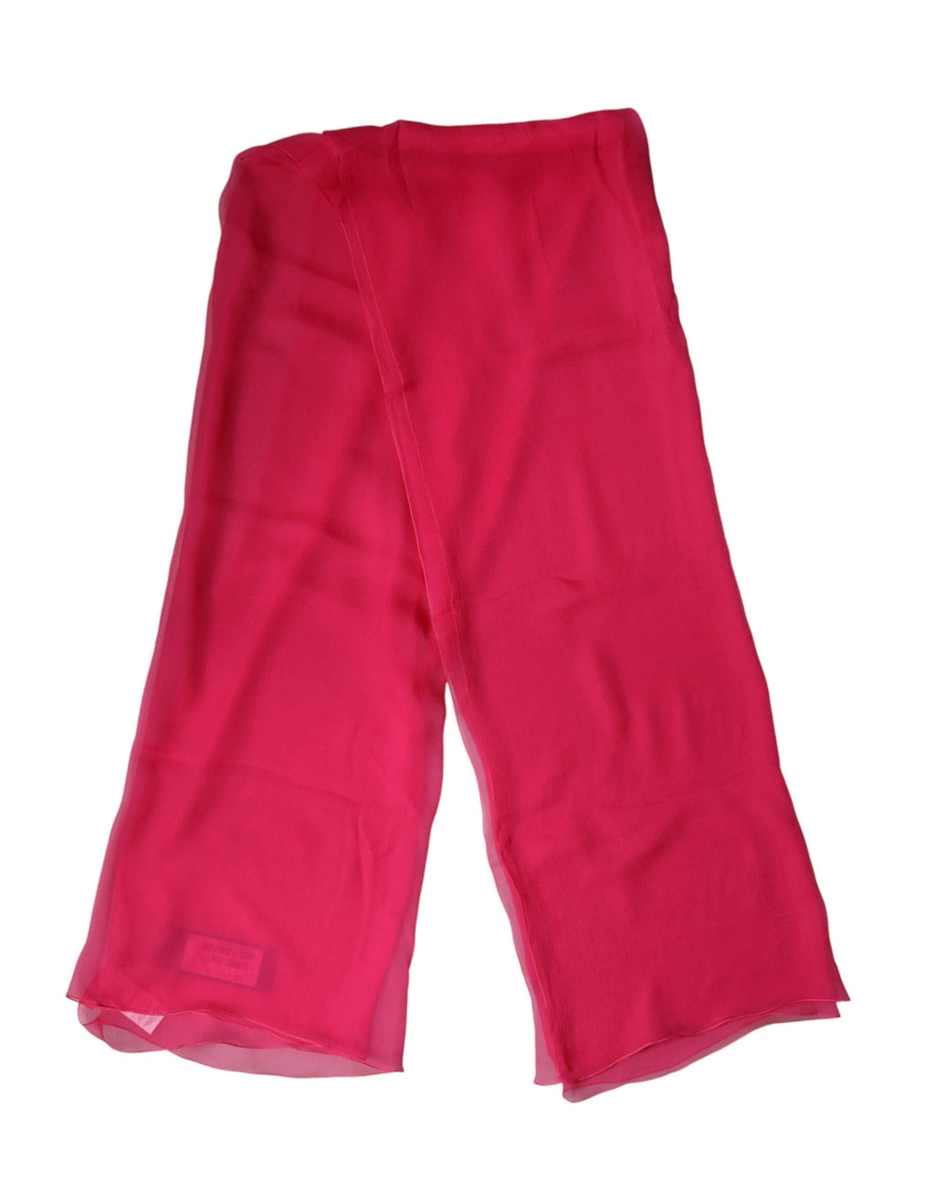 Dolce & Gabbana Pink Silk Stole Neck Wrap Shawl Men 174cm x 128.5cm Scarf by Dolce & Gabbana