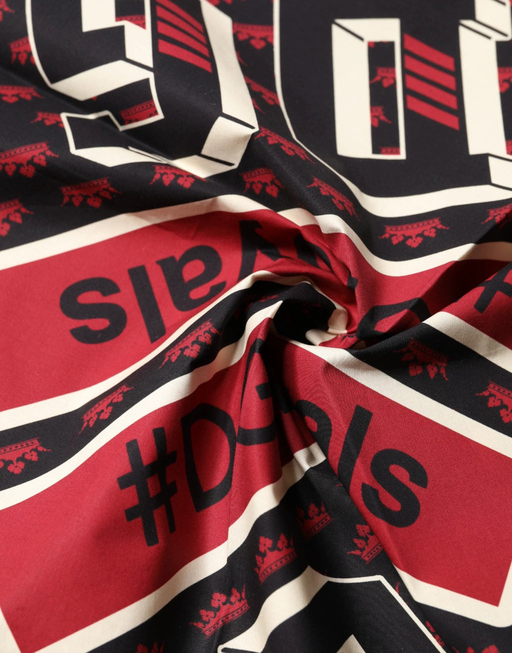 Dolce & Gabbana Multicolor #DGRoyals Square Foulard 50cm x 49.5cm Scarf by Dolce & Gabbana