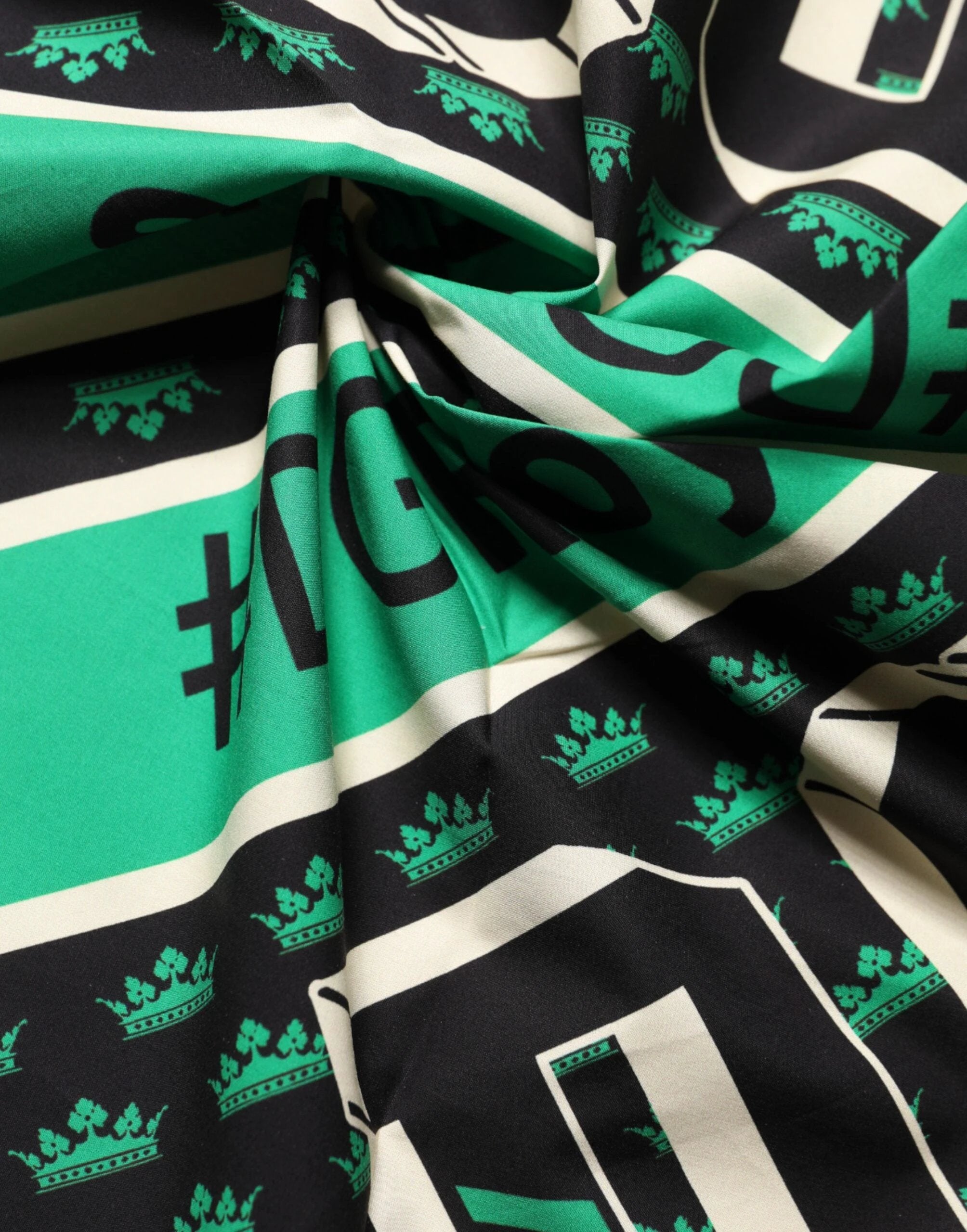 Dolce & Gabbana Multicolor #DGRoyals Square Foulard 50.5cm x 50cm Scarf by Dolce & Gabbana