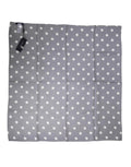 Dolce & Gabbana Blue Polka Dot Silk Square Foulard 91.5cm x 89.5cm Scarf by Dolce & Gabbana