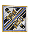 Dolce & Gabbana Multicolor DG Royals Square Foulard Men 50cm x 50cm Scarf by Dolce & Gabbana