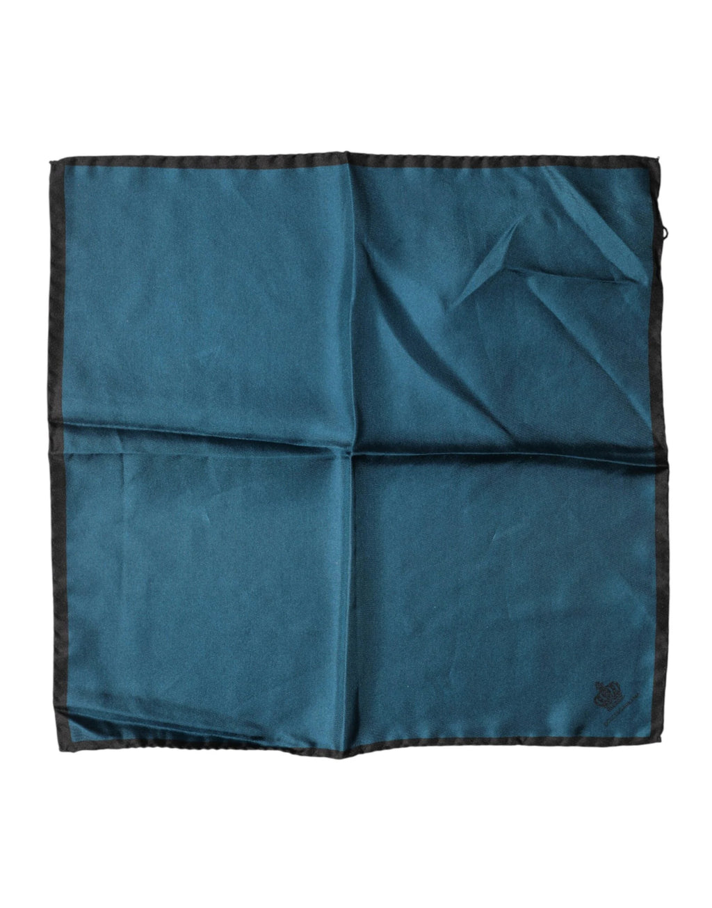 Dolce & Gabbana Blue Silk Square Pocket Handkerchief Scarf by Dolce & Gabbana