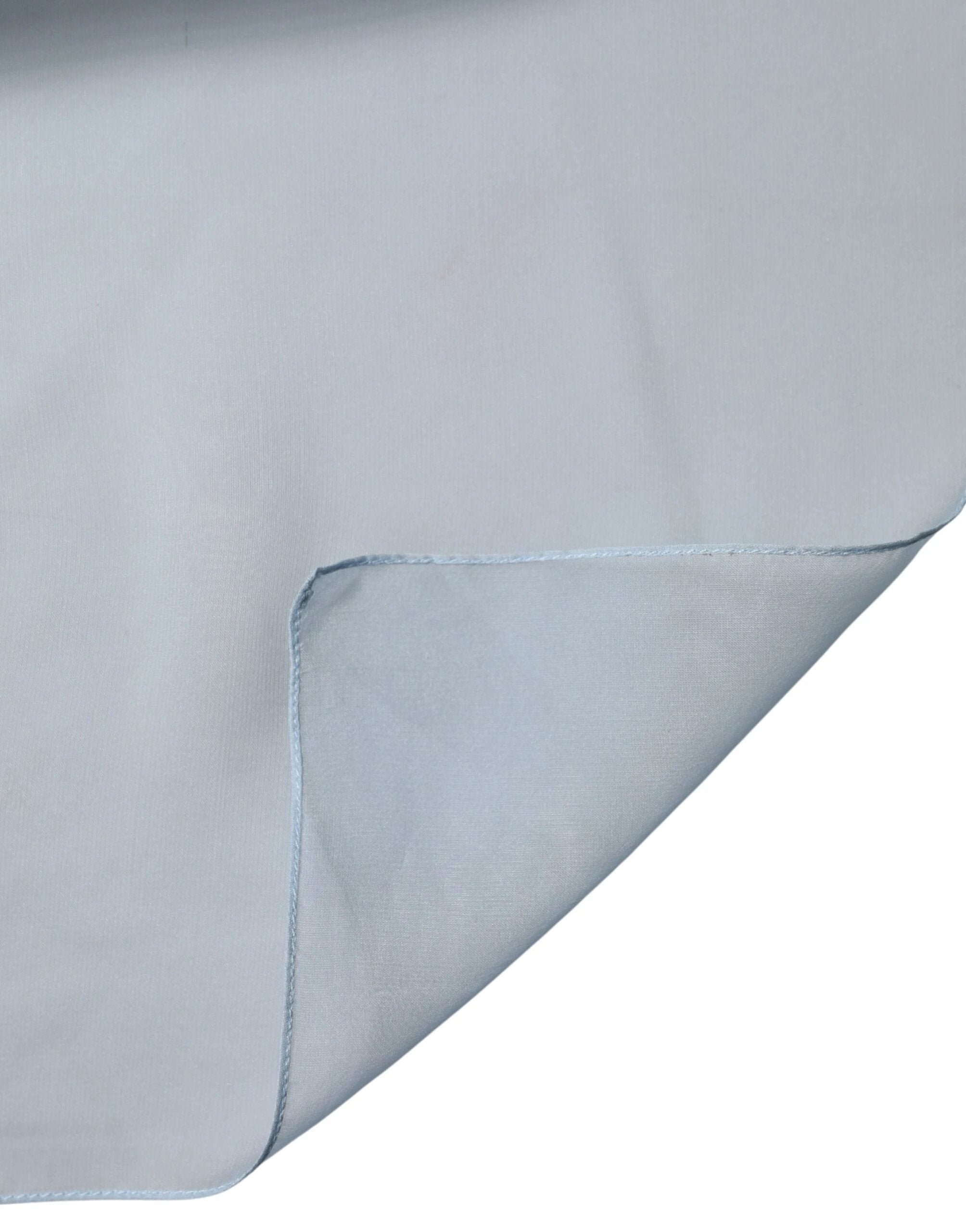 Dolce & Gabbana Light Blue Silk Stole Neck Wrap Shawl 200cm x 130cm Scarf by Dolce & Gabbana