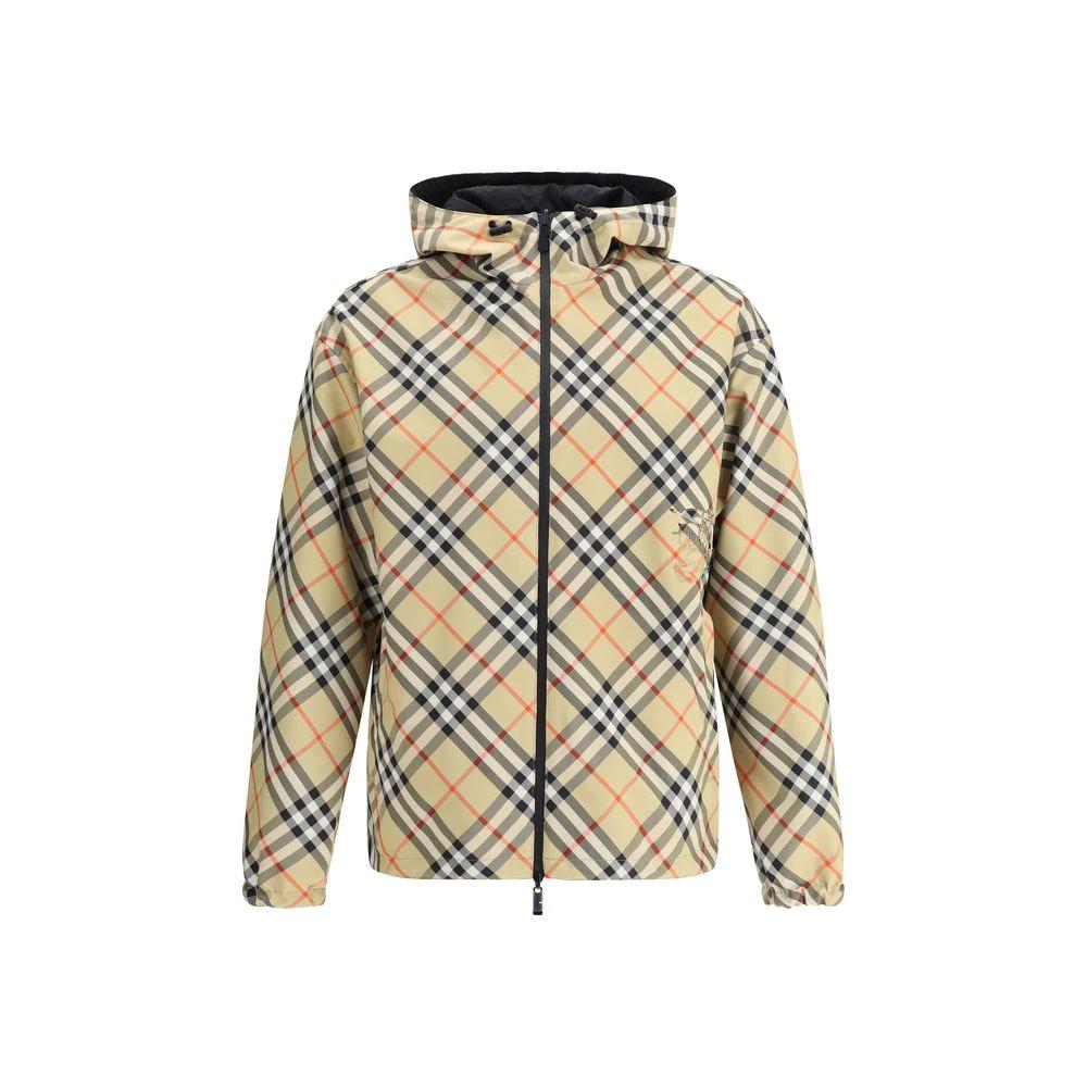 Burberry Multicolor Polyester Shell Jacket