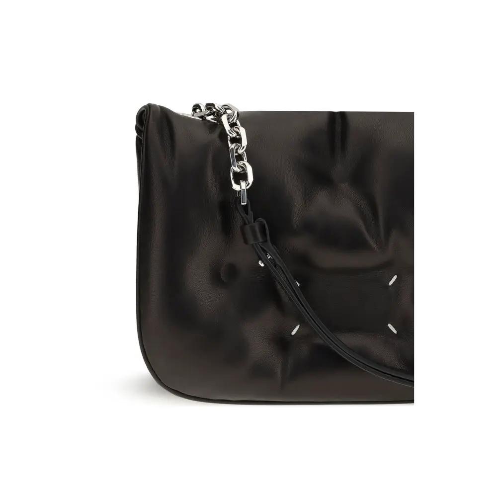 Maison Margiela Black Lamb Ovis Aries Aries Shoulder Bag