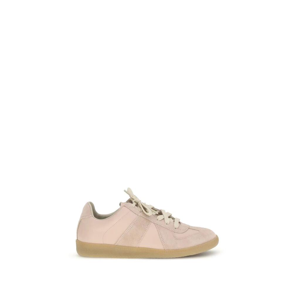Margiela Multicolor Calf Leather Bos Taurus Low Top Sneakers by Margiela