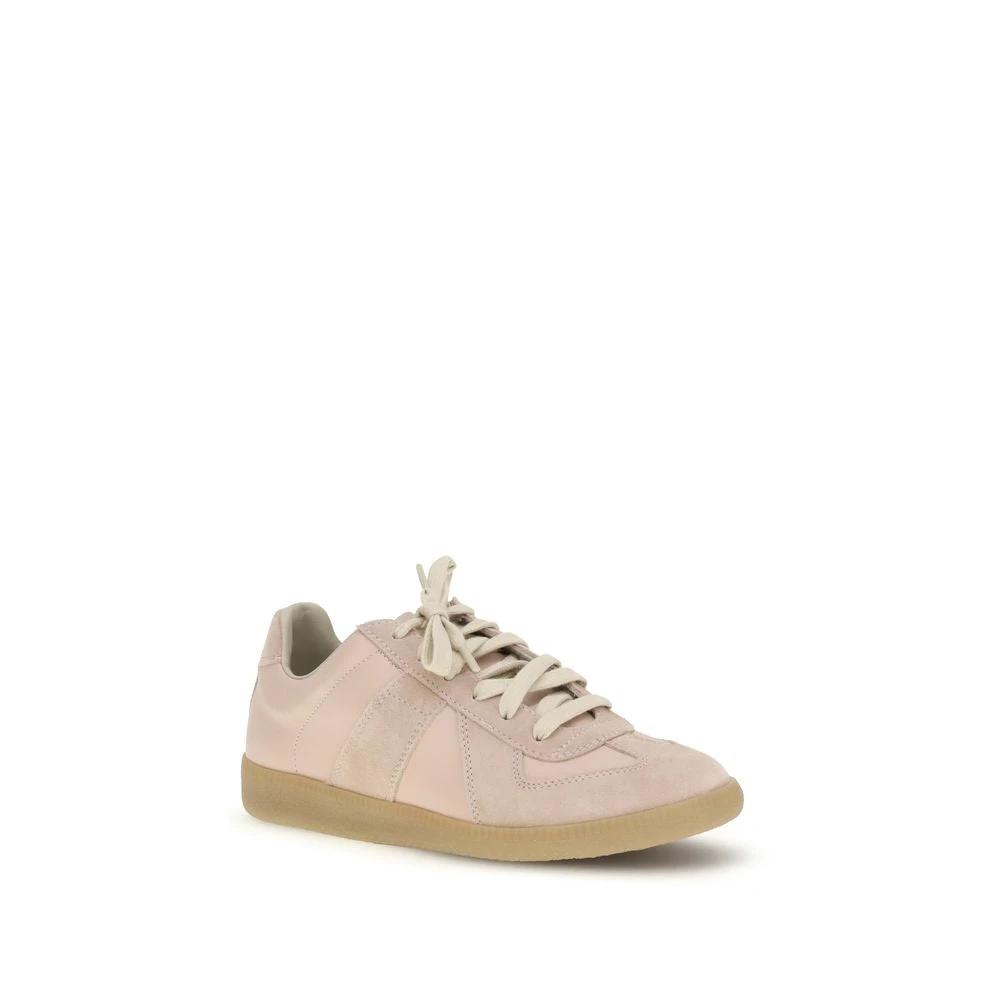 Margiela Multicolor Calf Leather Bos Taurus Low Top Sneakers by Margiela