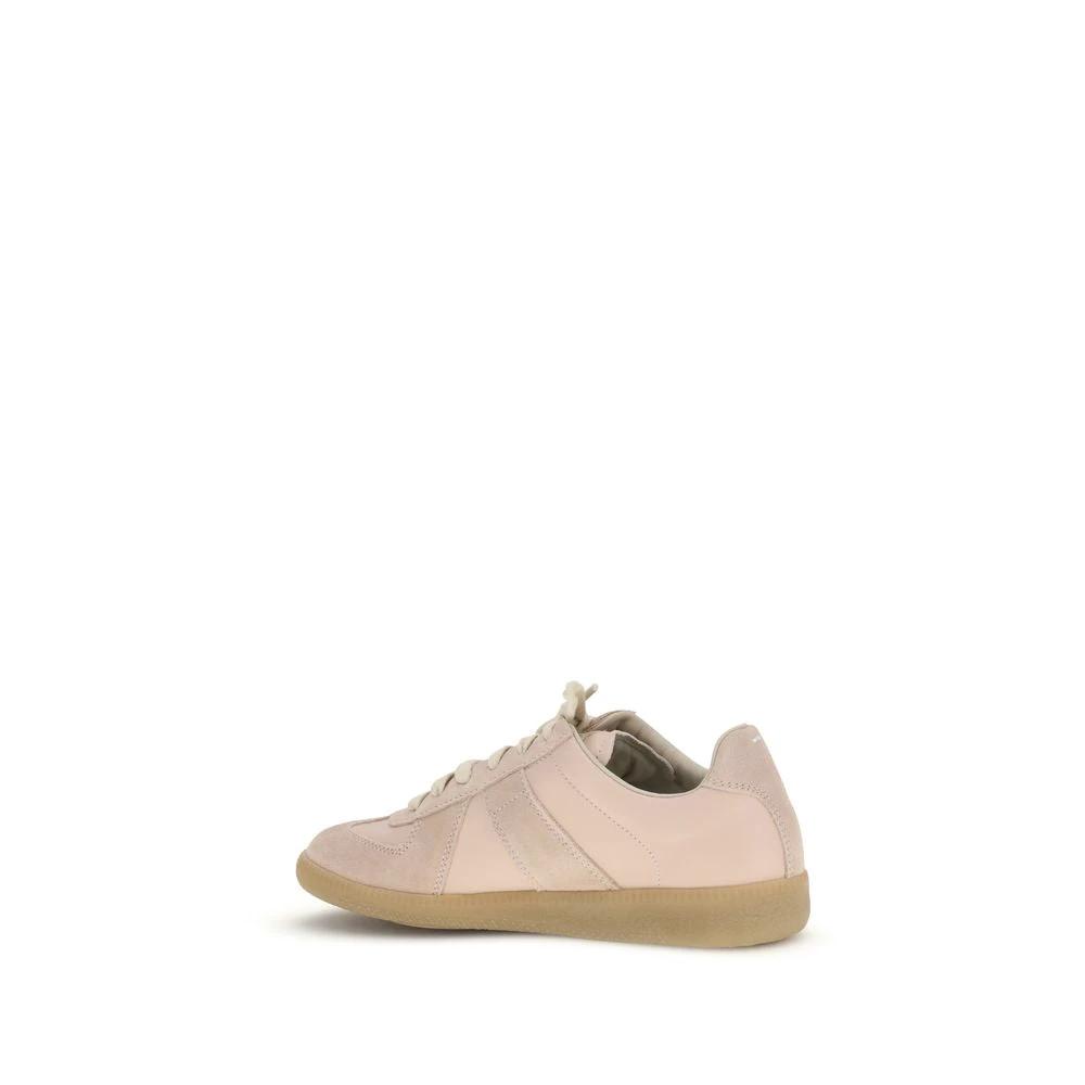 Margiela Multicolor Calf Leather Bos Taurus Low Top Sneakers by Margiela