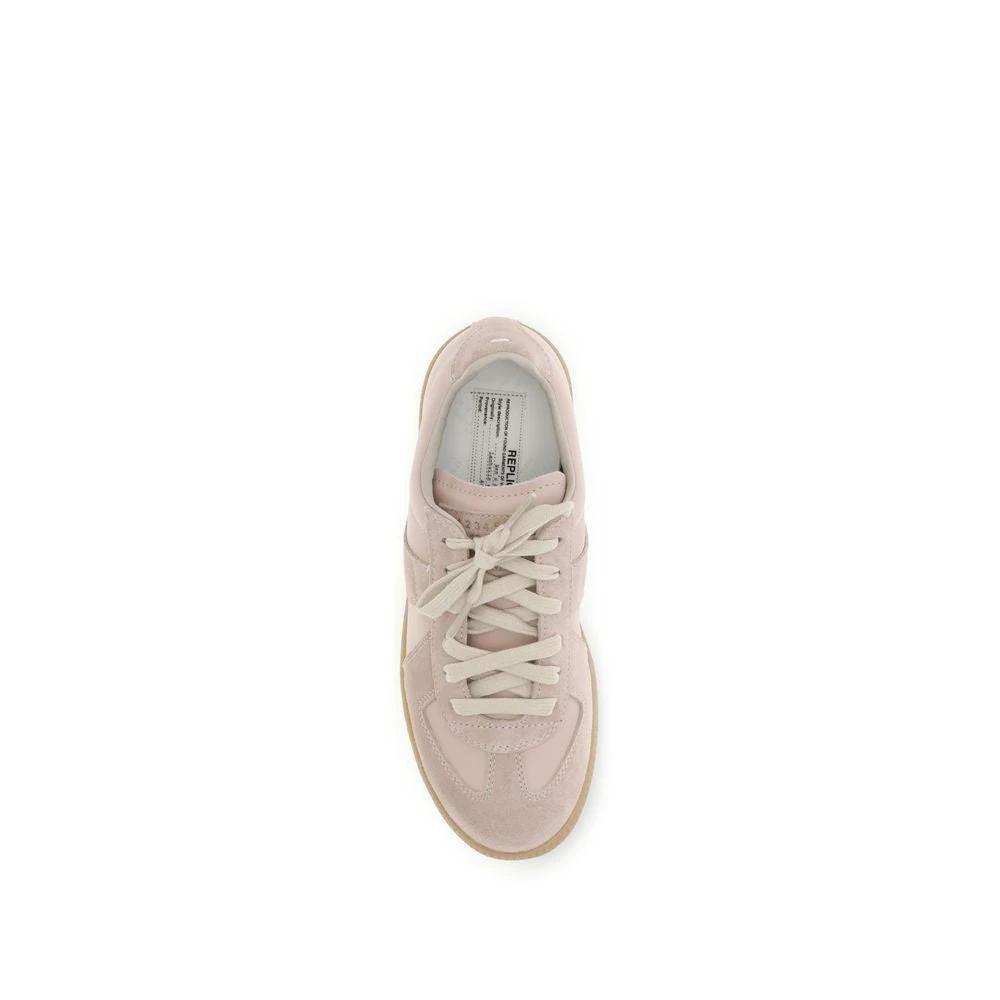 Margiela Multicolor Calf Leather Bos Taurus Low Top Sneakers by Margiela