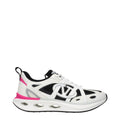 Baskets de sport blanches en tissu Valentino Garavani