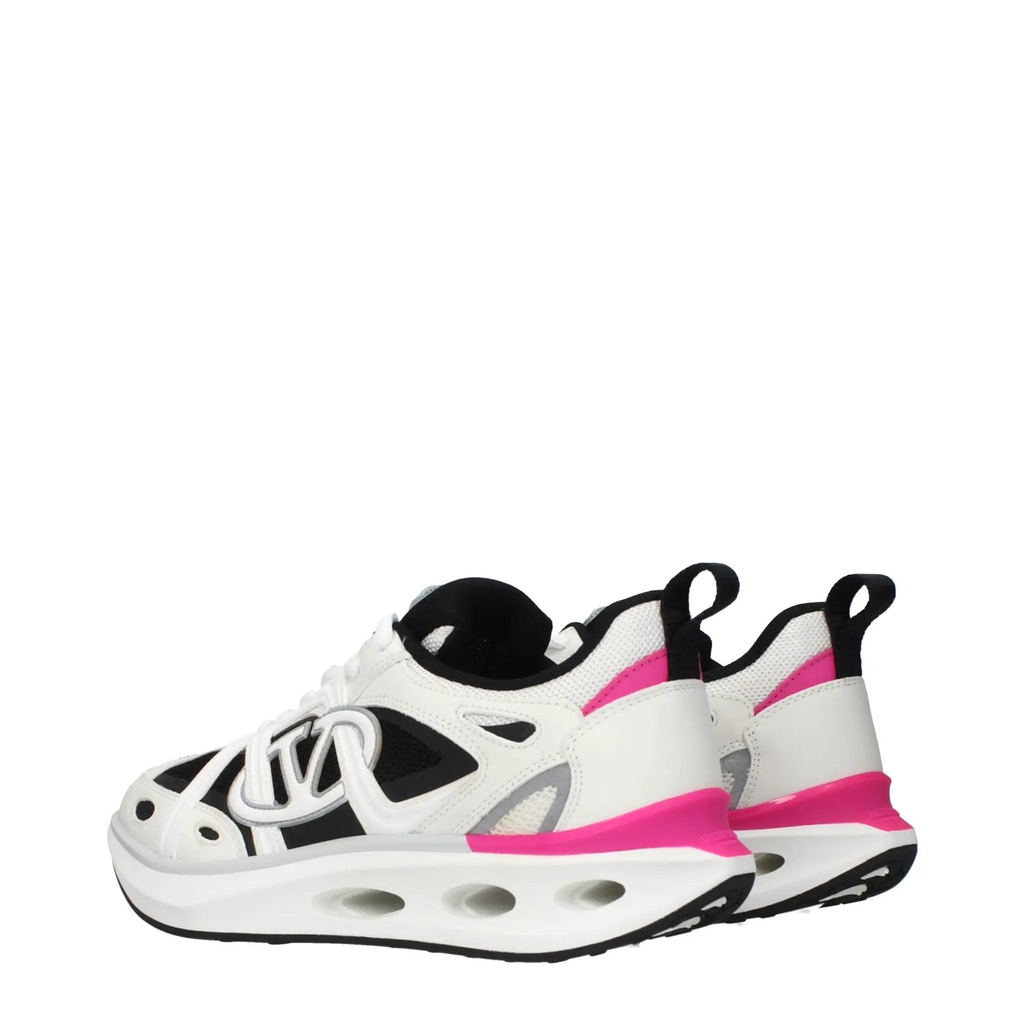 Baskets de sport blanches en tissu Valentino Garavani