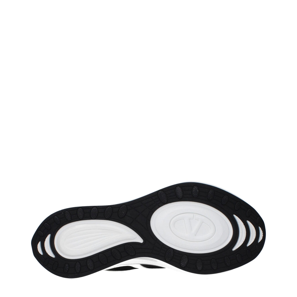 Baskets de sport blanches en tissu Valentino Garavani