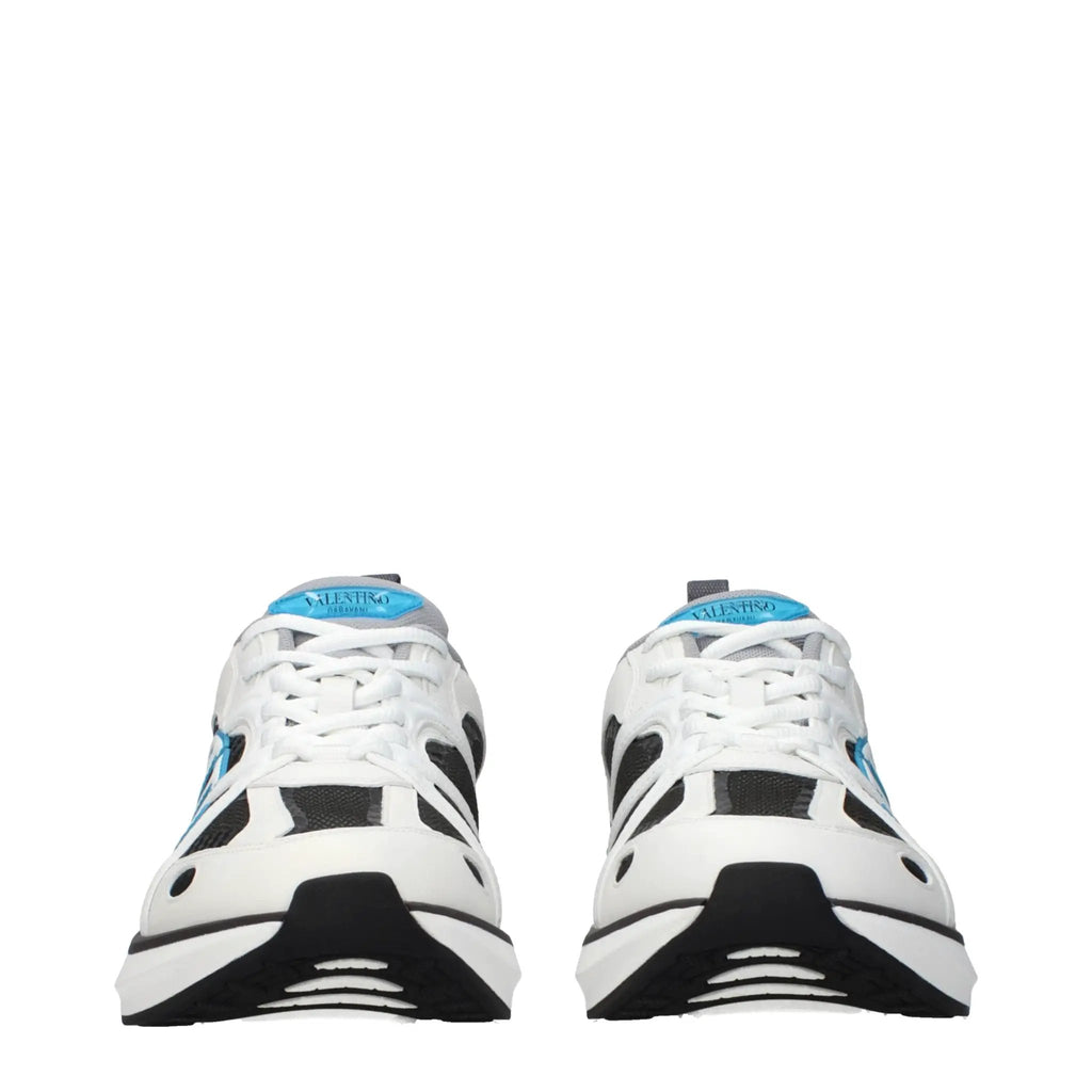 Baskets de sport blanches en tissu Valentino Garavani