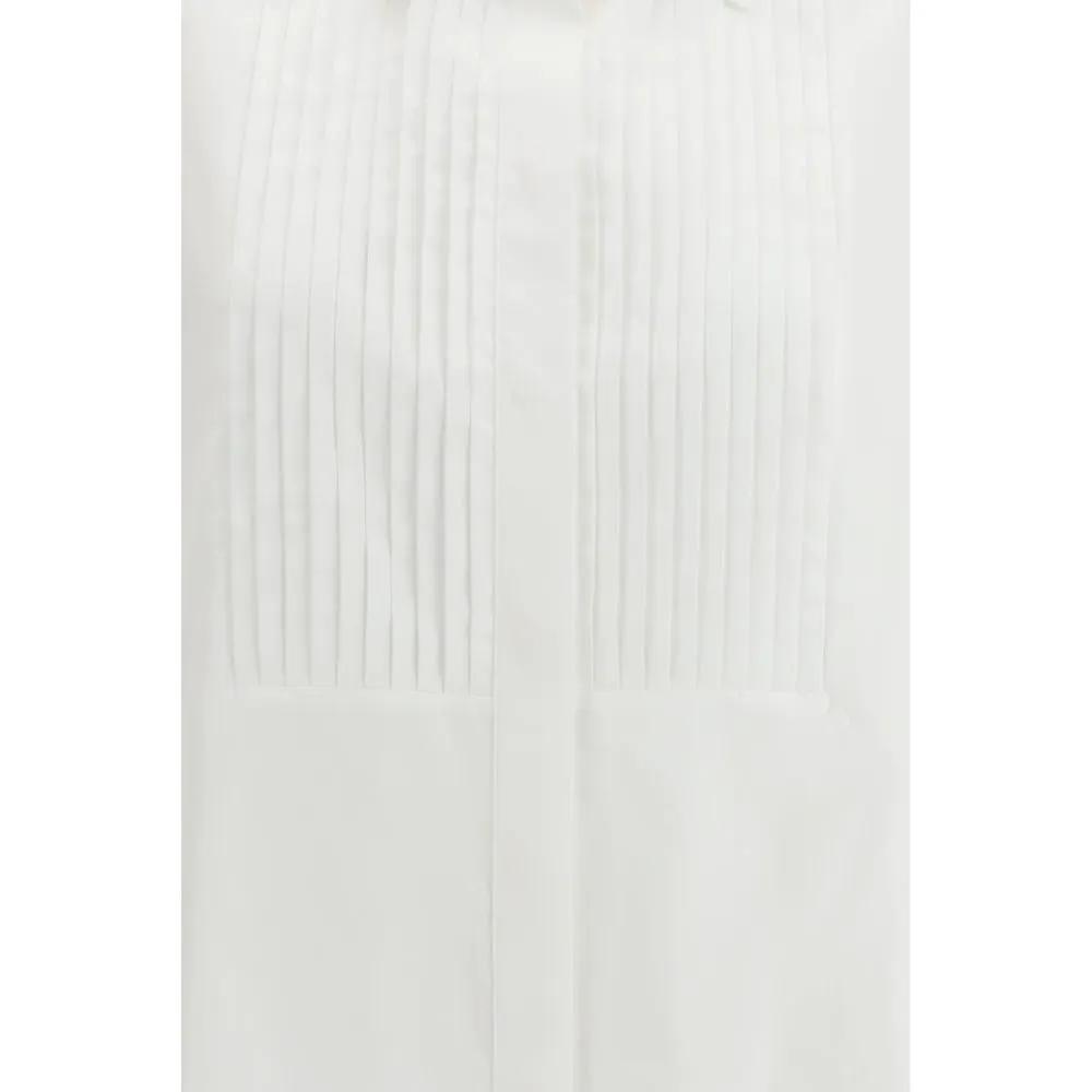 Chemise habillée en coton blanc Golden Goose