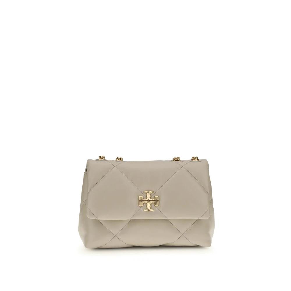 Tory Burch Beige Lamb Ovis Aries Aries Shoulder Bag by Tory Burch