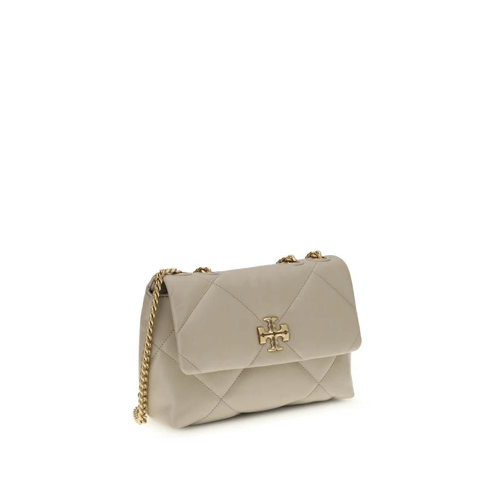 Tory Burch Beige Lamb Ovis Aries Aries Shoulder Bag by Tory Burch