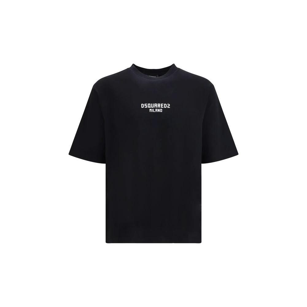 Dsquared² Black Cotton T-Shirt by Dsquared²