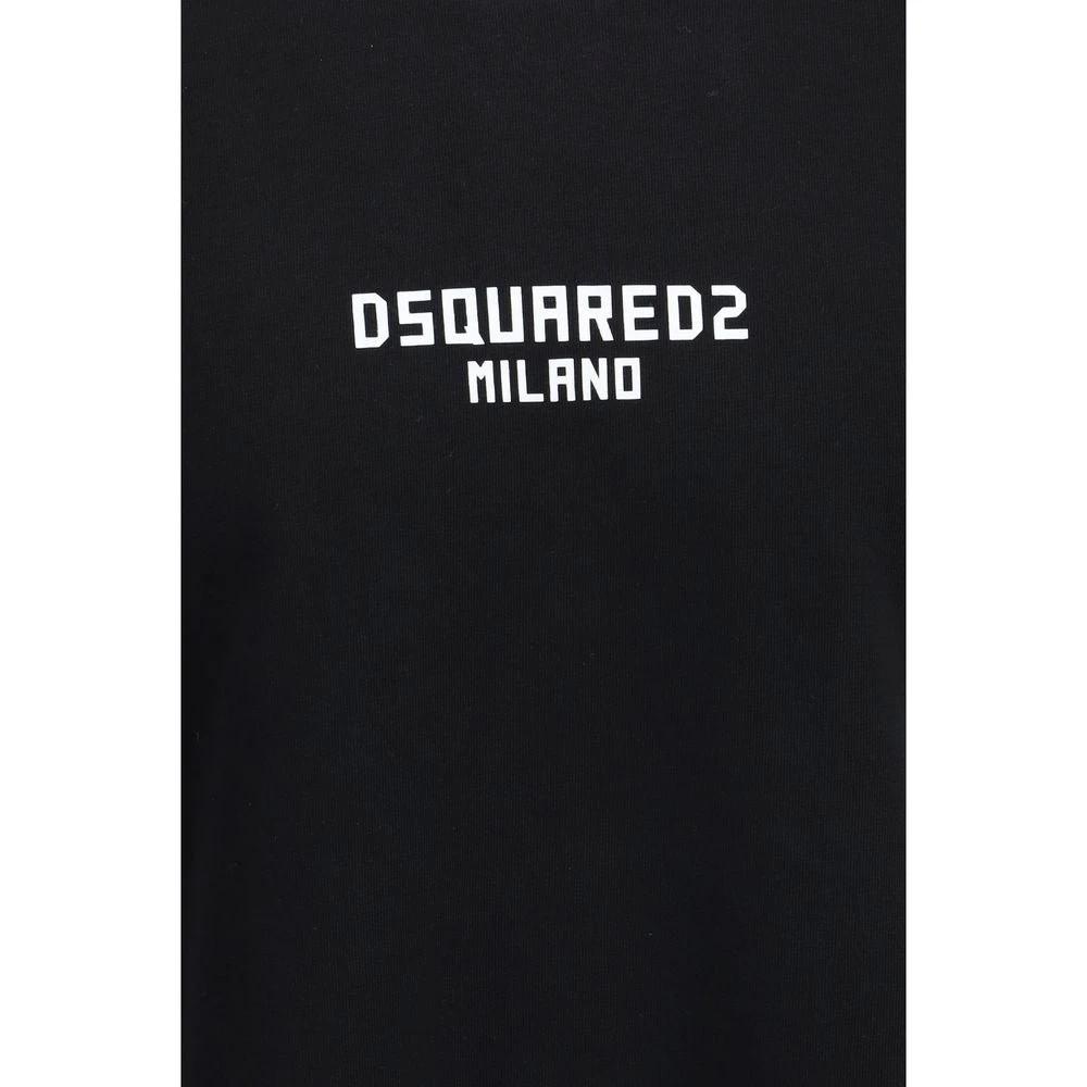 Dsquared² Black Cotton T-Shirt by Dsquared²