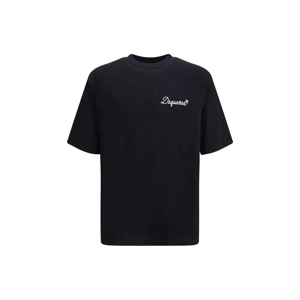 Dsquared² Black Cotton T-Shirt