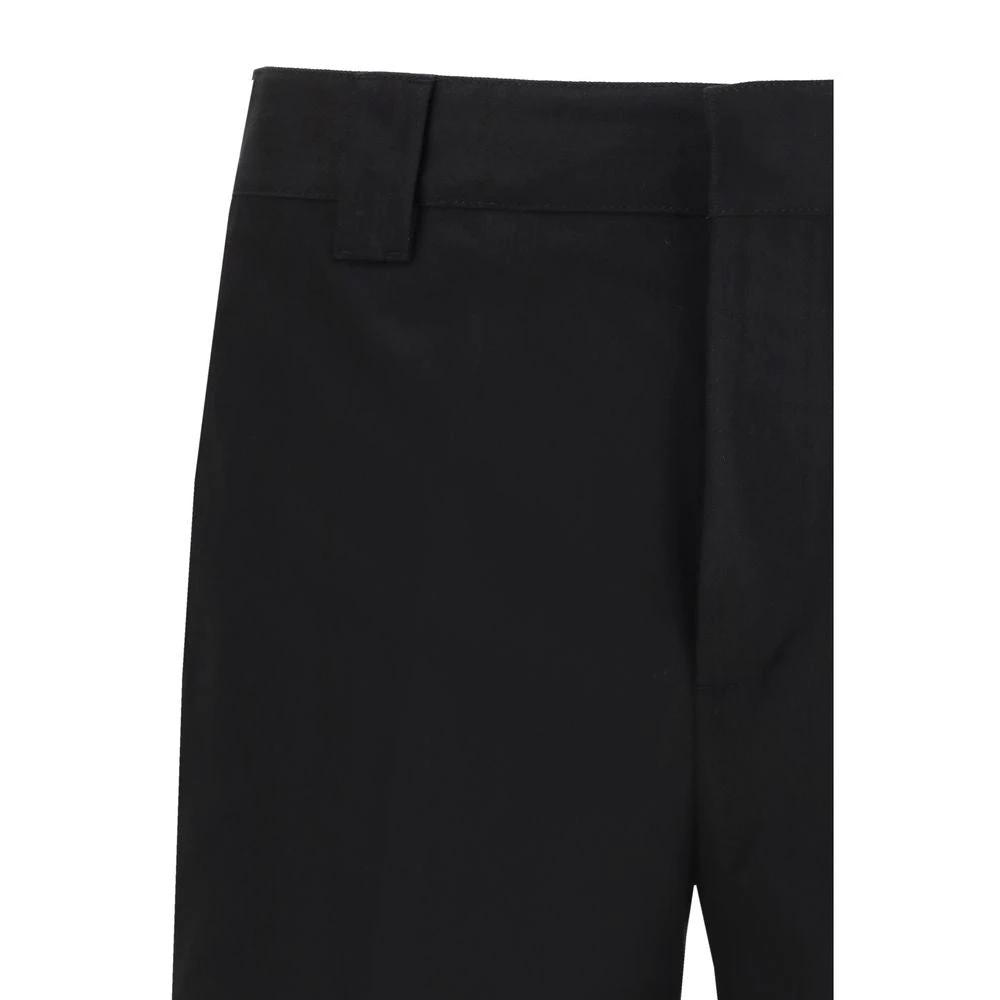 Golden Goose Black Cotton Chino Pants by Golden Goose
