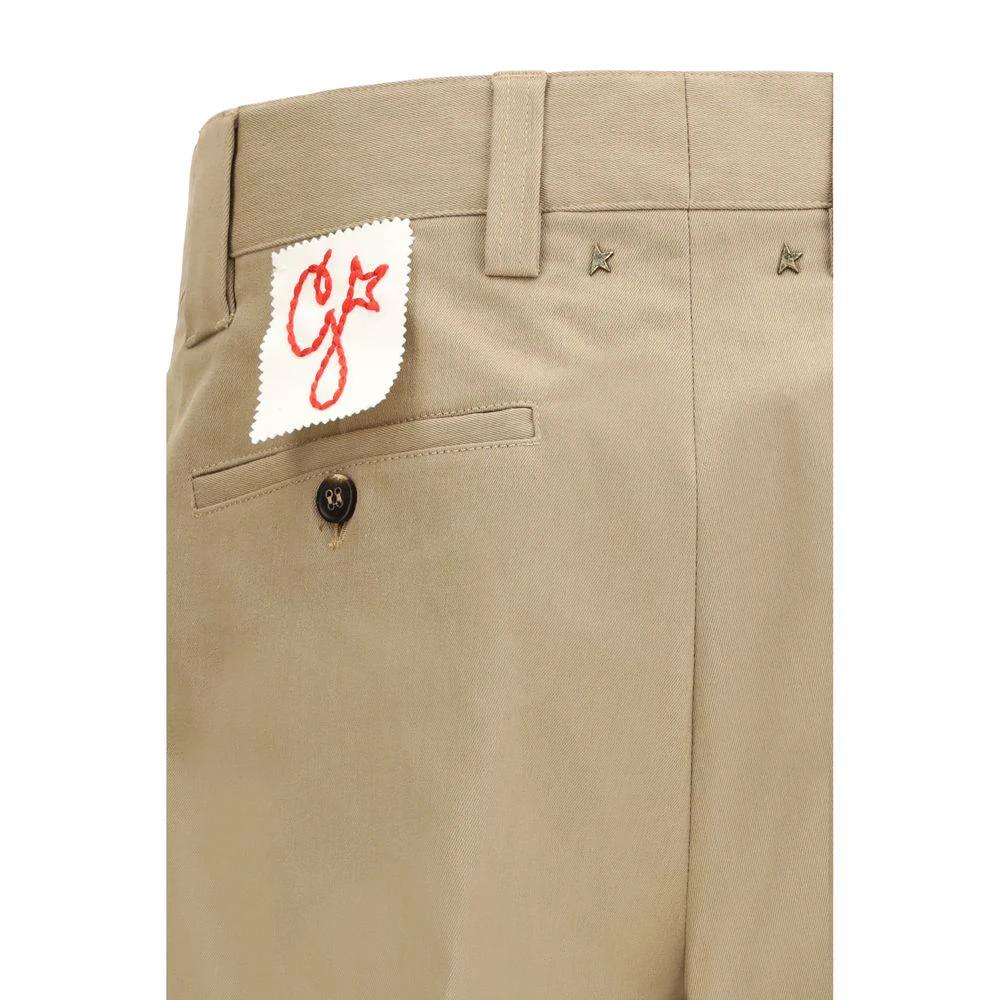 Golden Goose Bicolor Cotton Chino Pants by Golden Goose