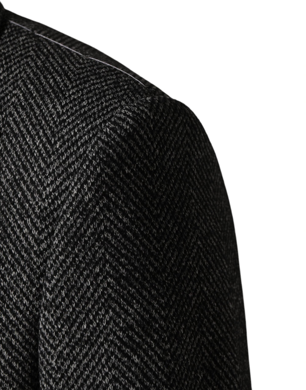 Dolce & Gabbana Gray Wool Blend Long Trench Coat Men Jacket by Dolce & Gabbana