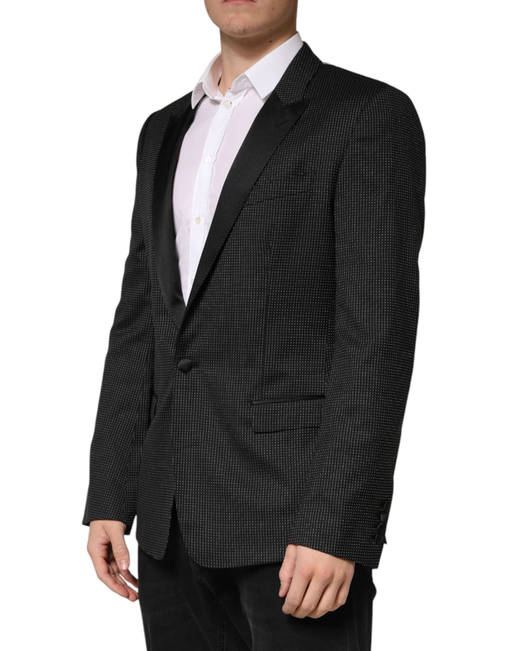 Dolce & Gabbana Black Fantasy Single Breasted Jacket Blazer by Dolce & Gabbana