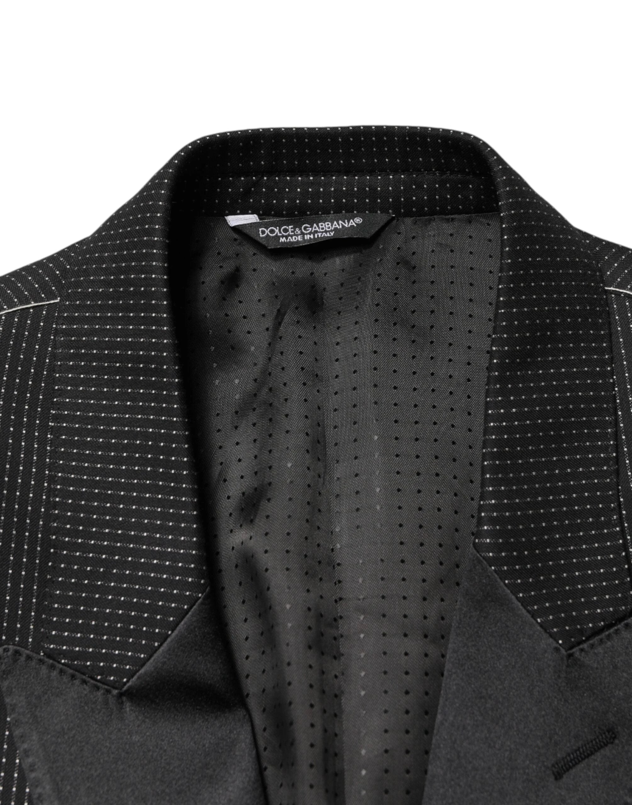 Dolce & Gabbana Black Fantasy Single Breasted Jacket Blazer by Dolce & Gabbana