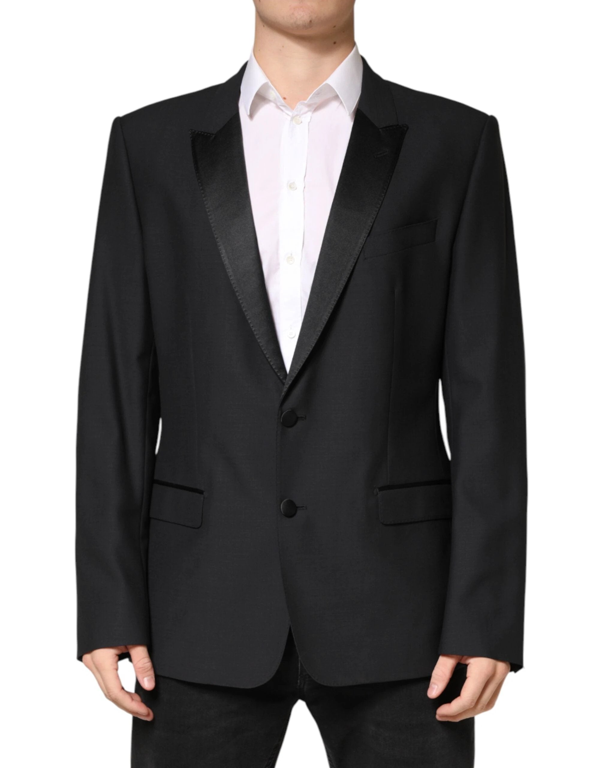Dolce & Gabbana Black MARTINI Single Breasted Jacket Blazer by Dolce & Gabbana