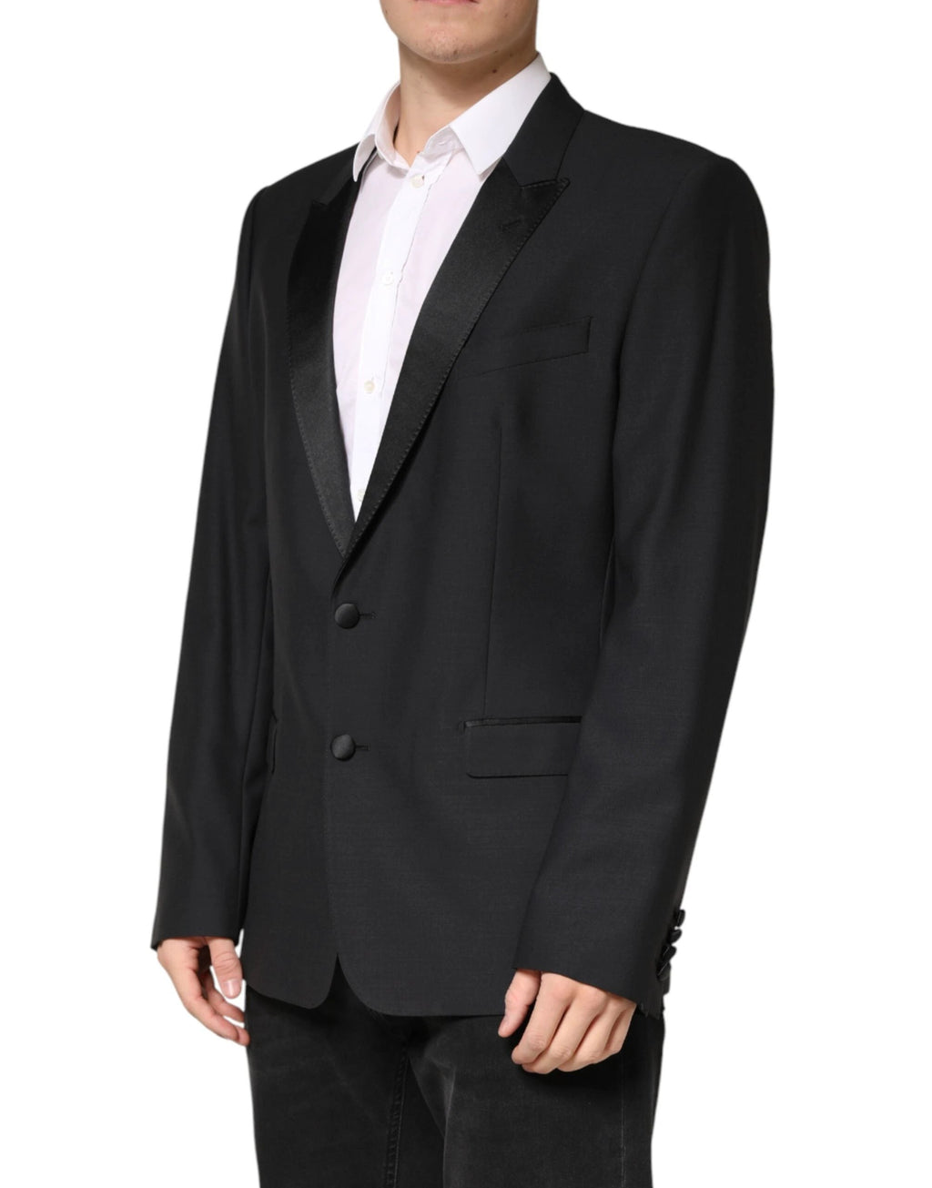 Dolce & Gabbana Black MARTINI Single Breasted Jacket Blazer by Dolce & Gabbana