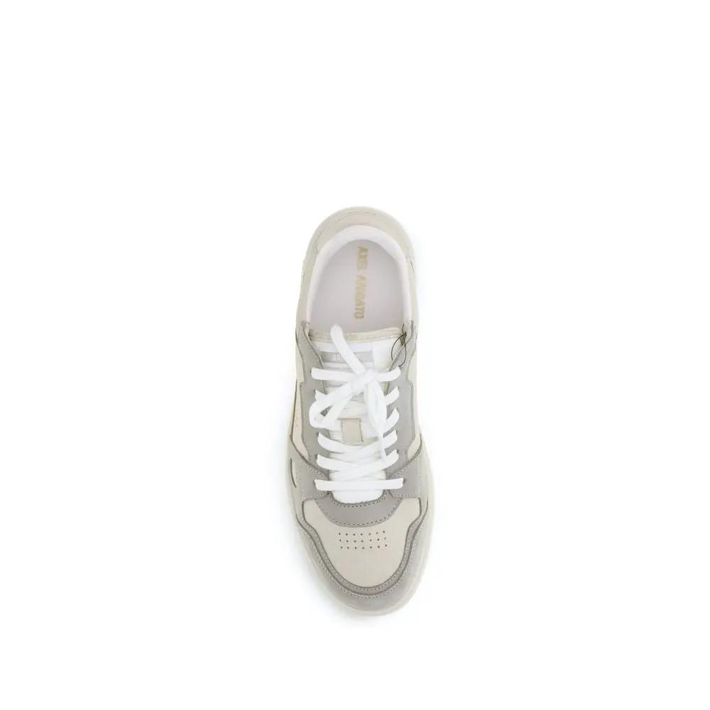 Baskets de sport Axel Arigato Bos Taurus en cuir de veau gris