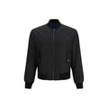 Versace Black Polyamide Bomber by Versace