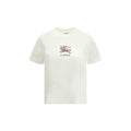 Burberry White Cotton T-Shirt