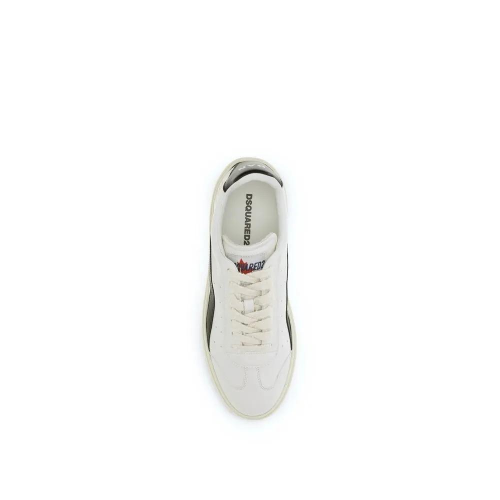 Dsquared² Multicolor Calf Leather Bos Taurus Low Top Sneakers