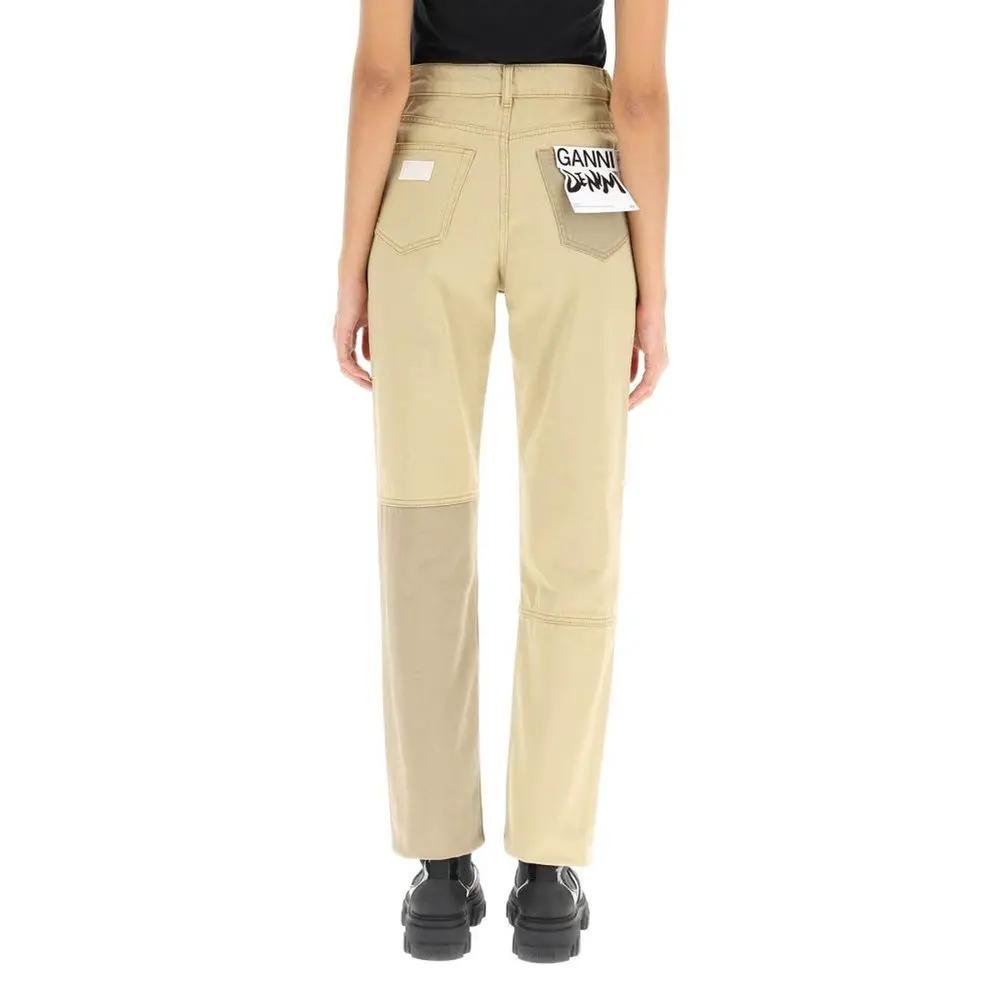 Women’s Brown Organic Cotton Jeans – Ganni Swigy Denim Pants