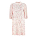 Ganni White Viscose Casual Dress