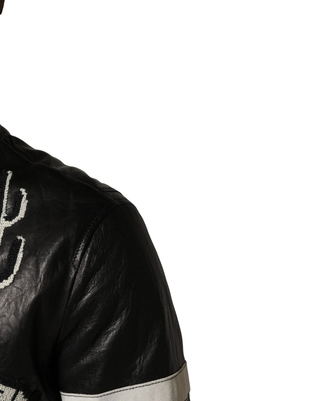 Dolce & Gabbana Black Guns n' Roses FullZip Men Biker Jacket by Dolce & Gabbana