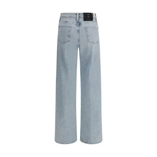 Jean 7FOR bleu en coton coupe décontractée