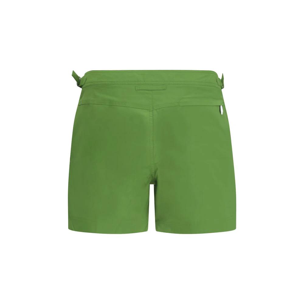 Tom Ford Bicolor Polyester Swim Shorts by Tom Ford