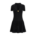 Robe décontractée Balmain en viscose noire