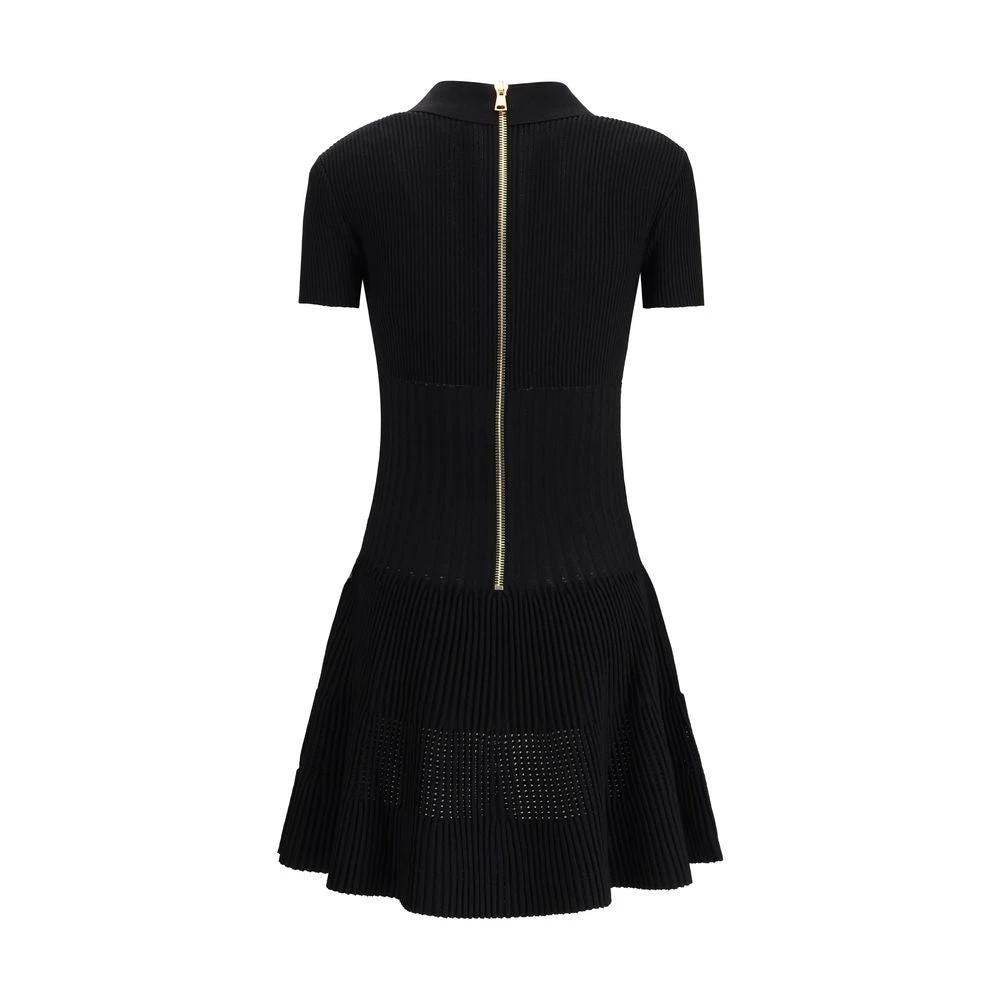 Robe décontractée Balmain en viscose noire