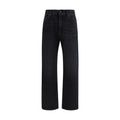 Balmain Black Cotton Jeans Denim by Balmain