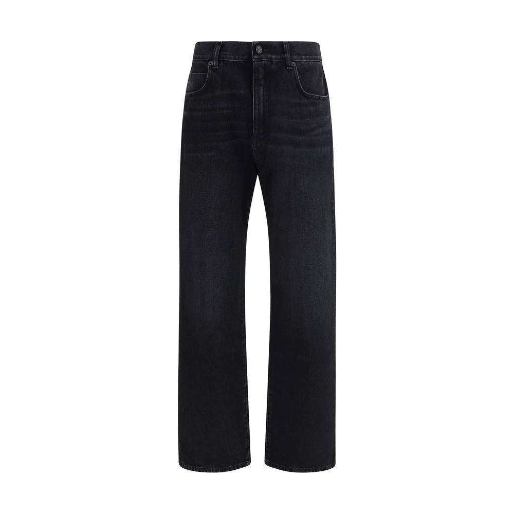 Balmain Black Cotton Jeans Denim by Balmain