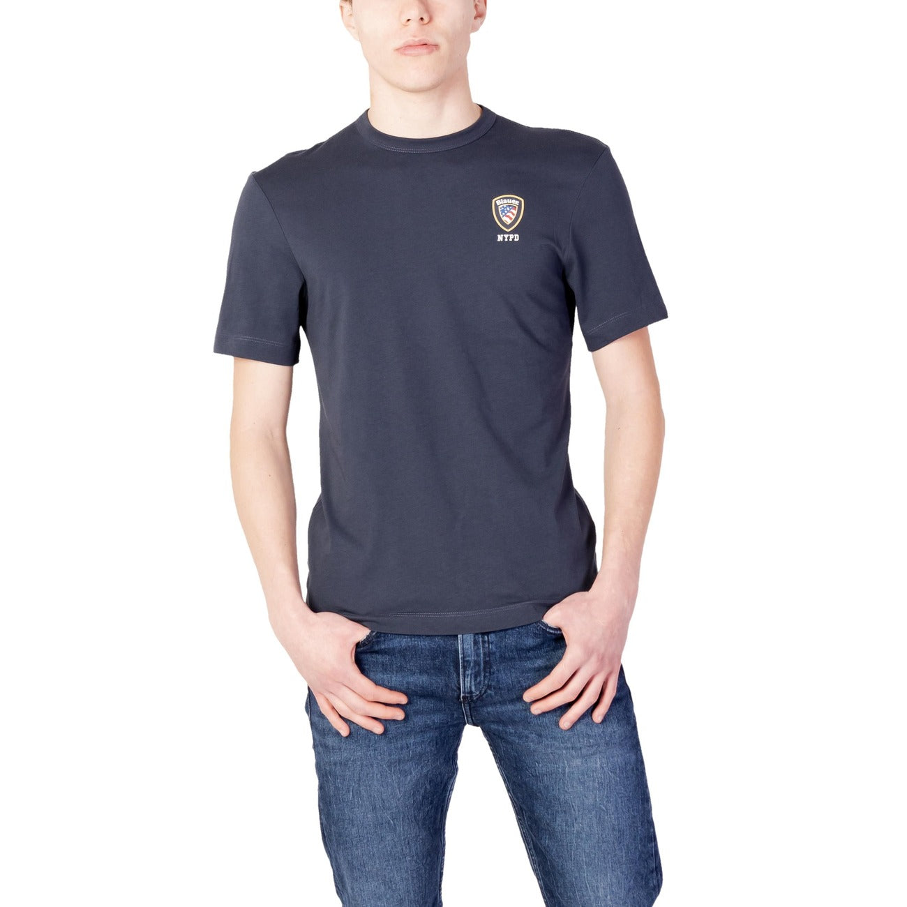 Blauer Homme T-Shirts