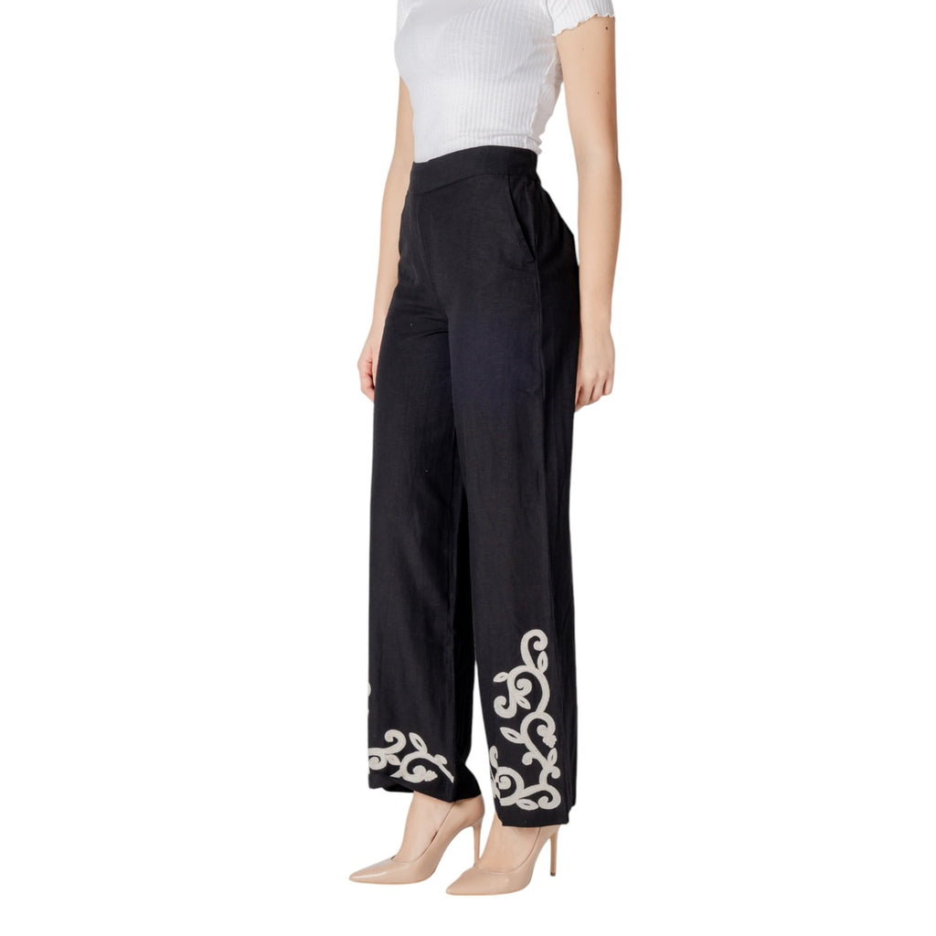 Vila Clothes Femme Pantalons
